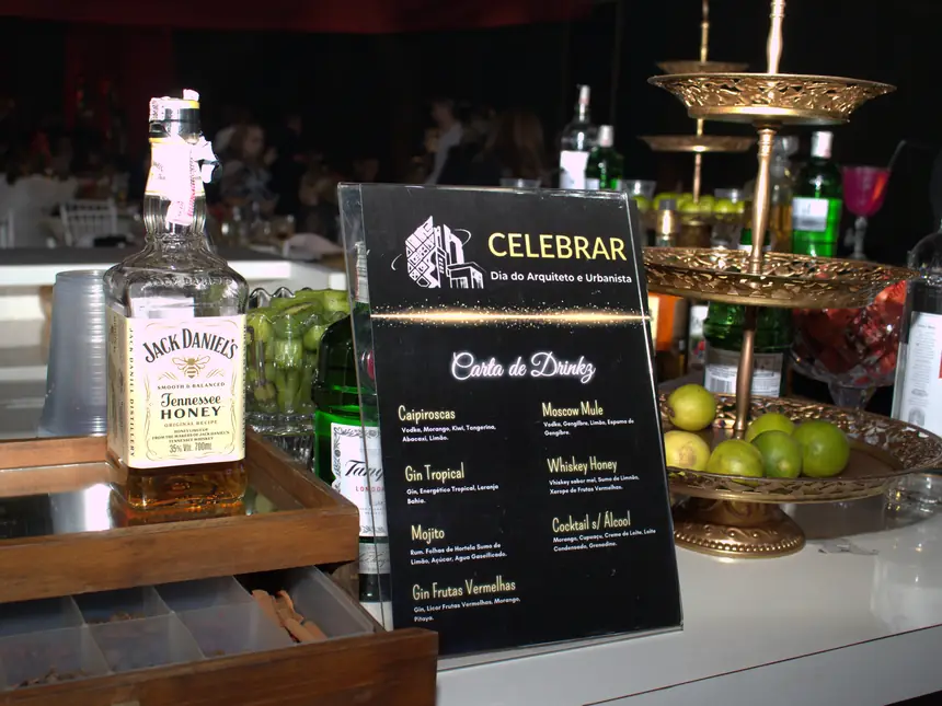 O bar da festa